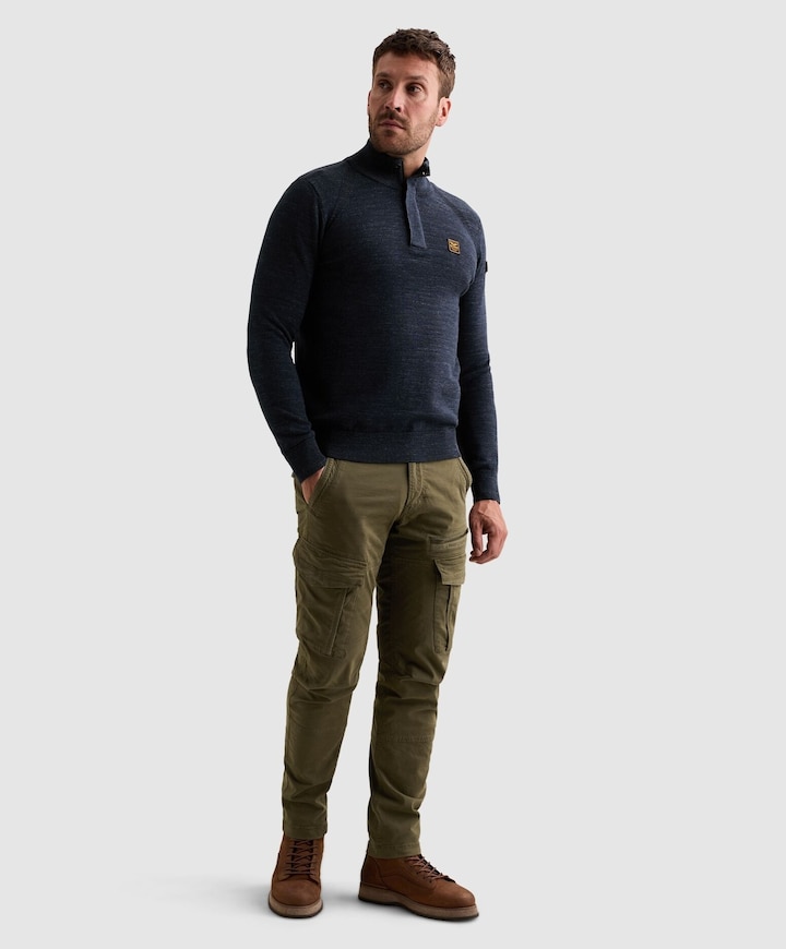 Heren trui blauw