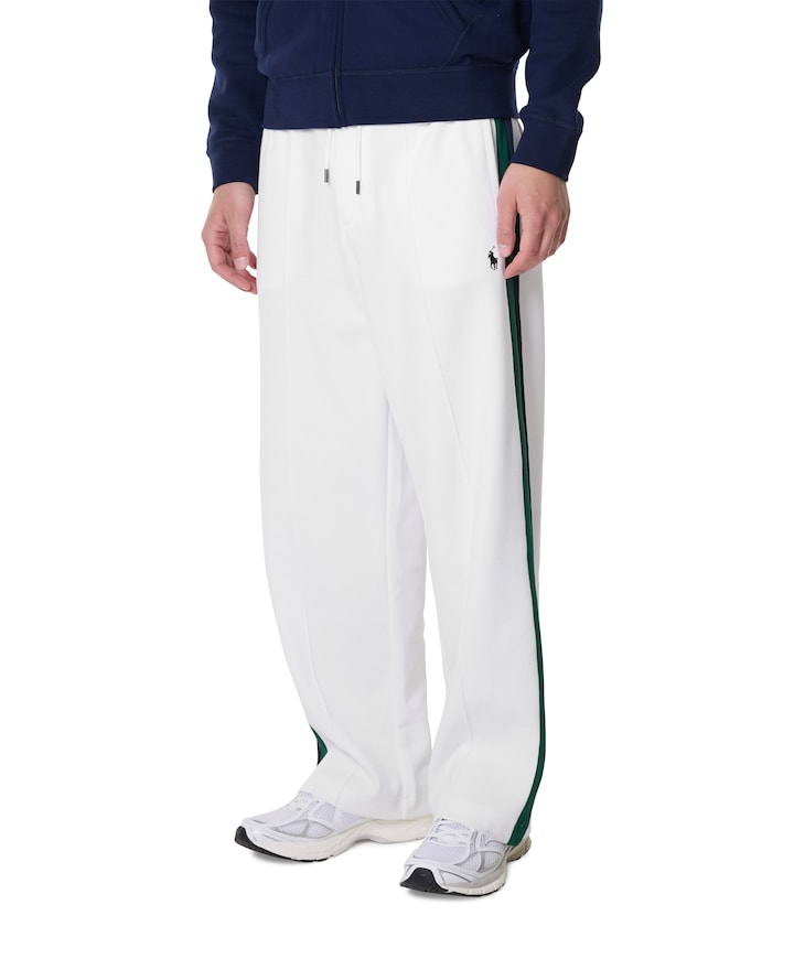 Sweatpant heren broek wit