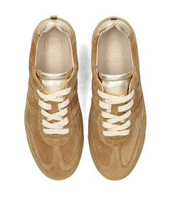 Silk dames sneakers bruin