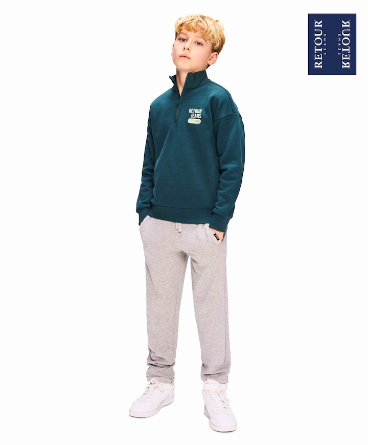 Jongens sweater groen