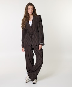 Dames blouse bruin