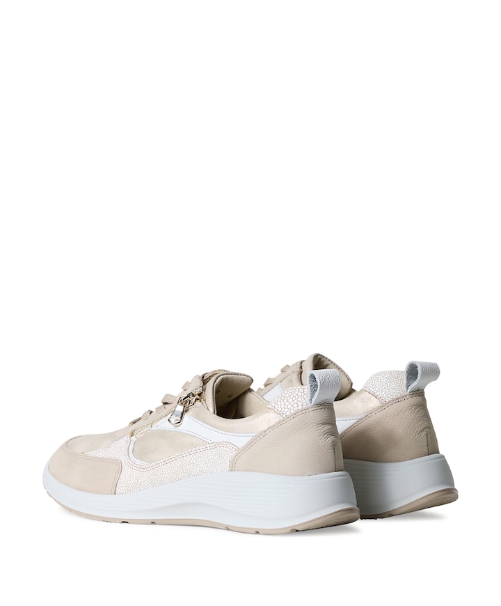 Kalea dames sneakers beige