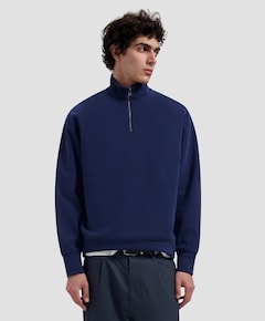 Heren sweater blauw