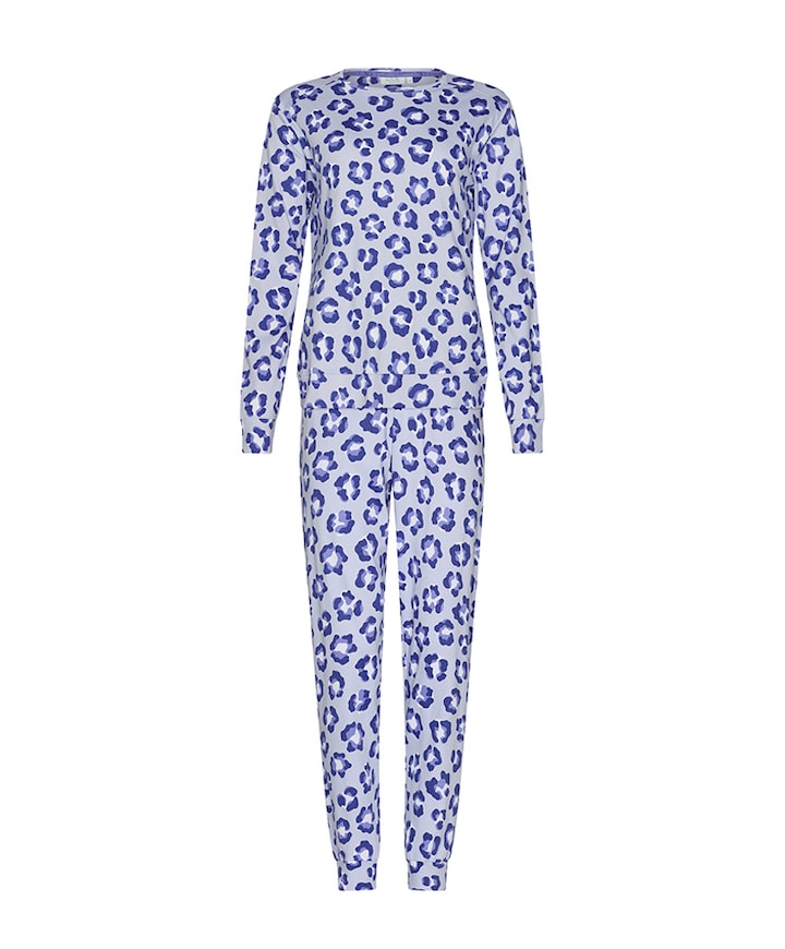 Dames pyjamaset paars