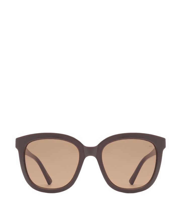 Uniseks zonnebril bruin