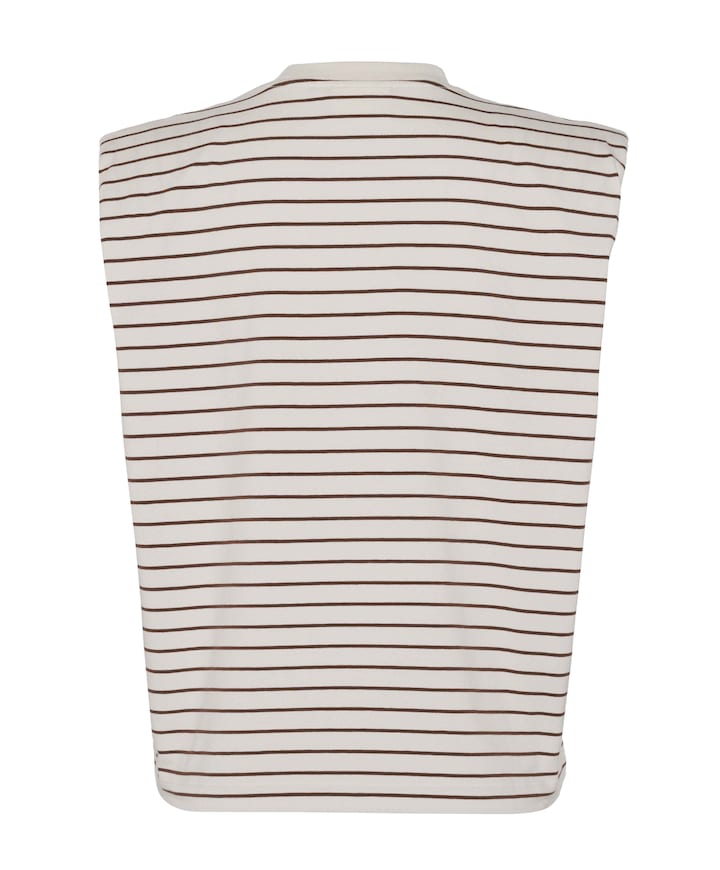 Dames top ecru
