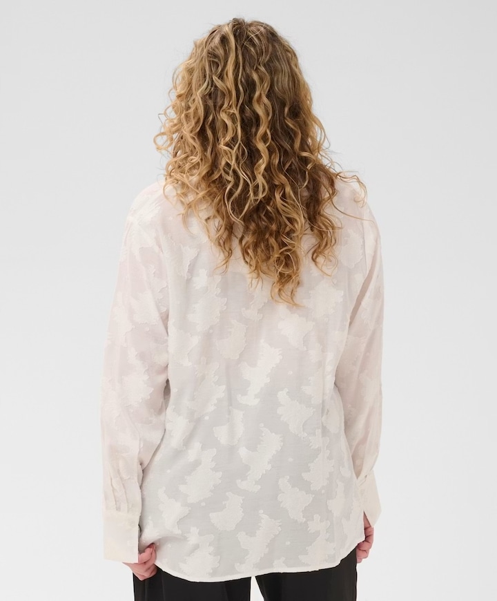 Dames blouse ecru