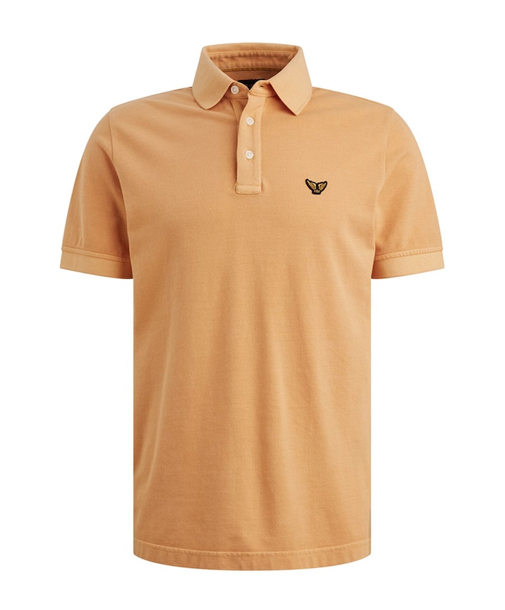 Heren polo oranje