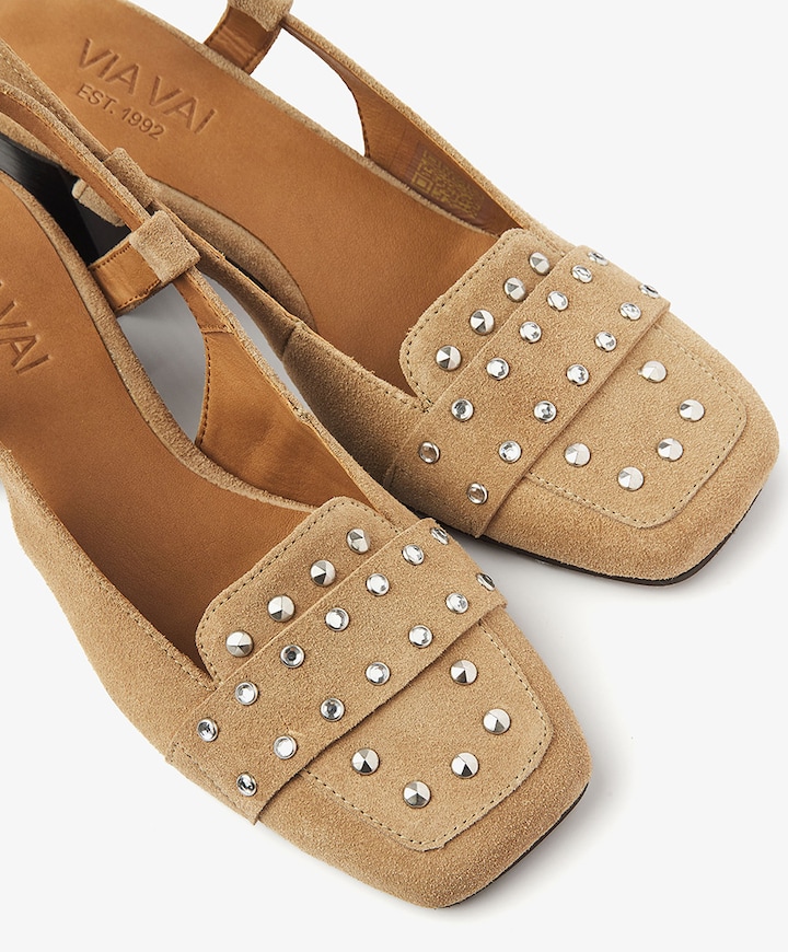 Laine Julia dames slingbacks beige