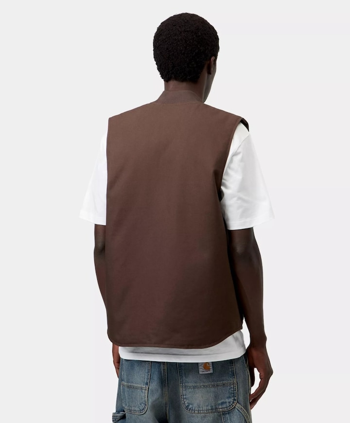 Heren bodywarmer bruin