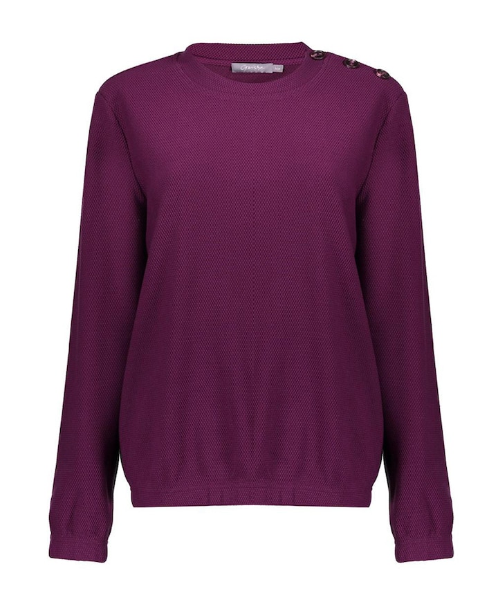 Dames sweater paars