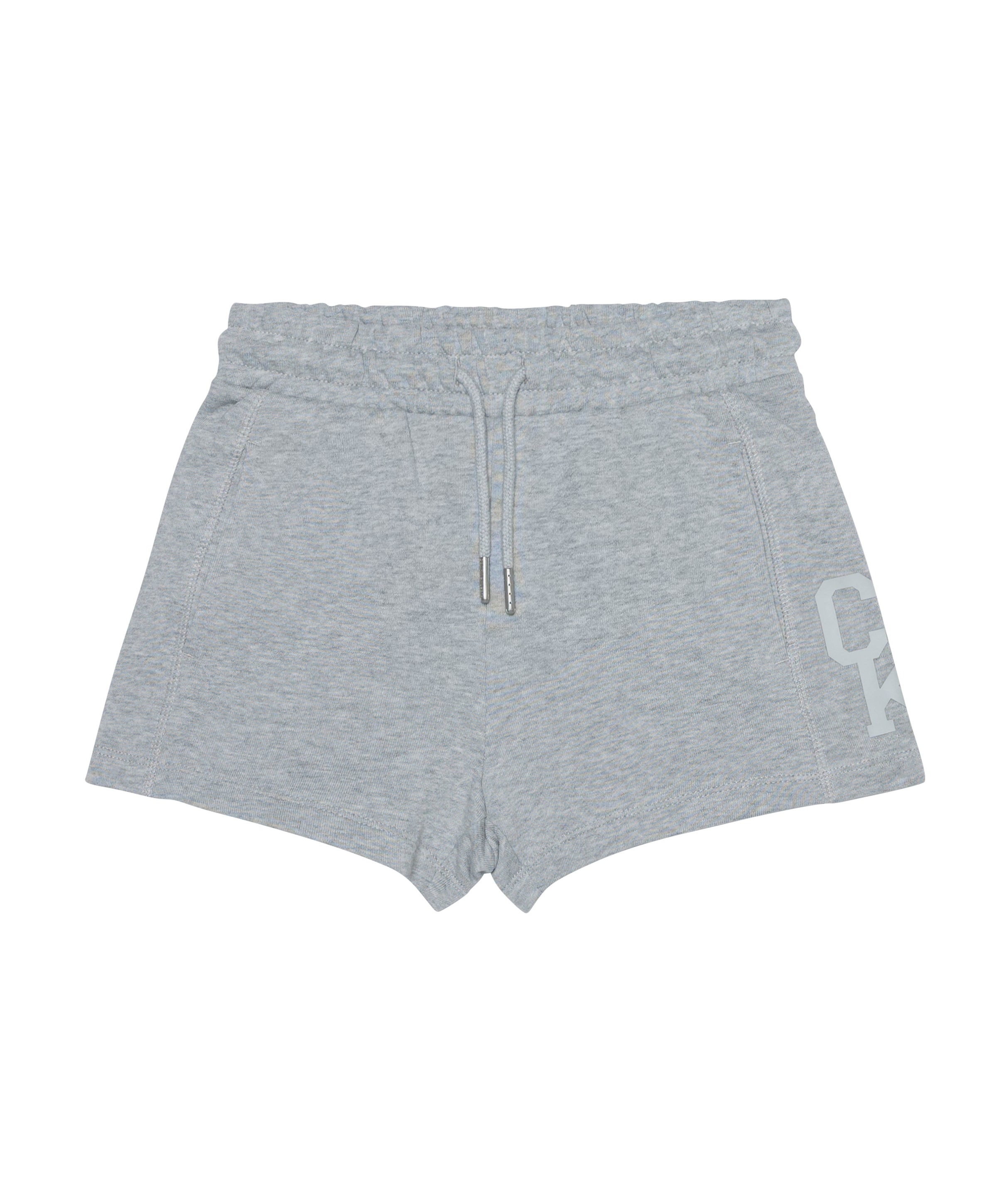 CK FRENCH TERRY meisjes korte broek grijs