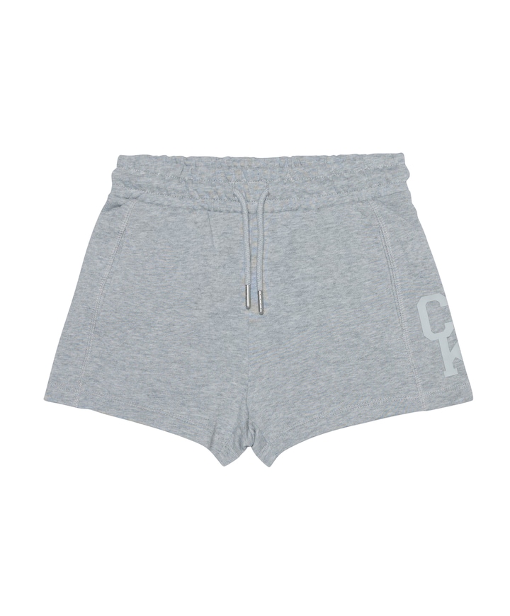CK FRENCH TERRY meisjes korte broek grijs