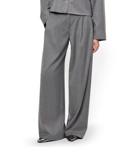Biaxa pleated dames broek grijs