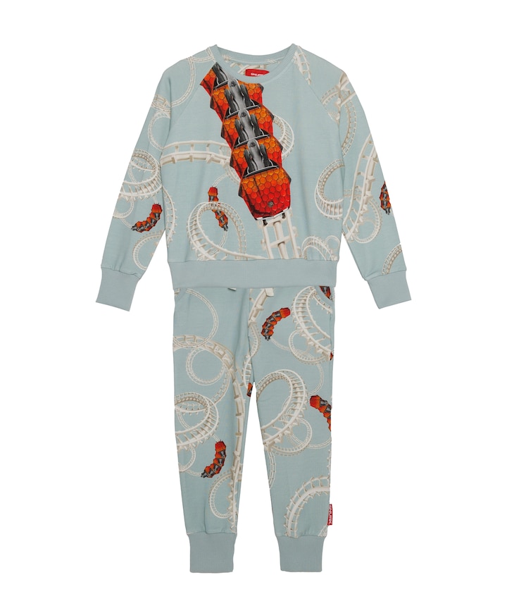 Uniseks pyjamaset Efteling grijs