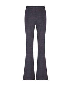 Flair check broek grijs