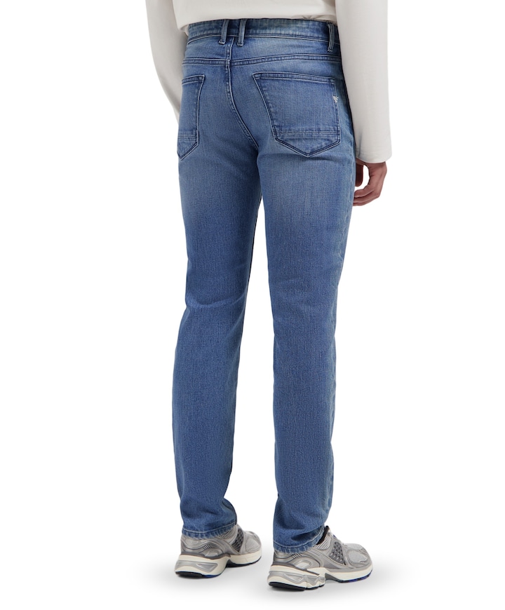 The Ryan Slim Fit Jeans heren jeans blauw
