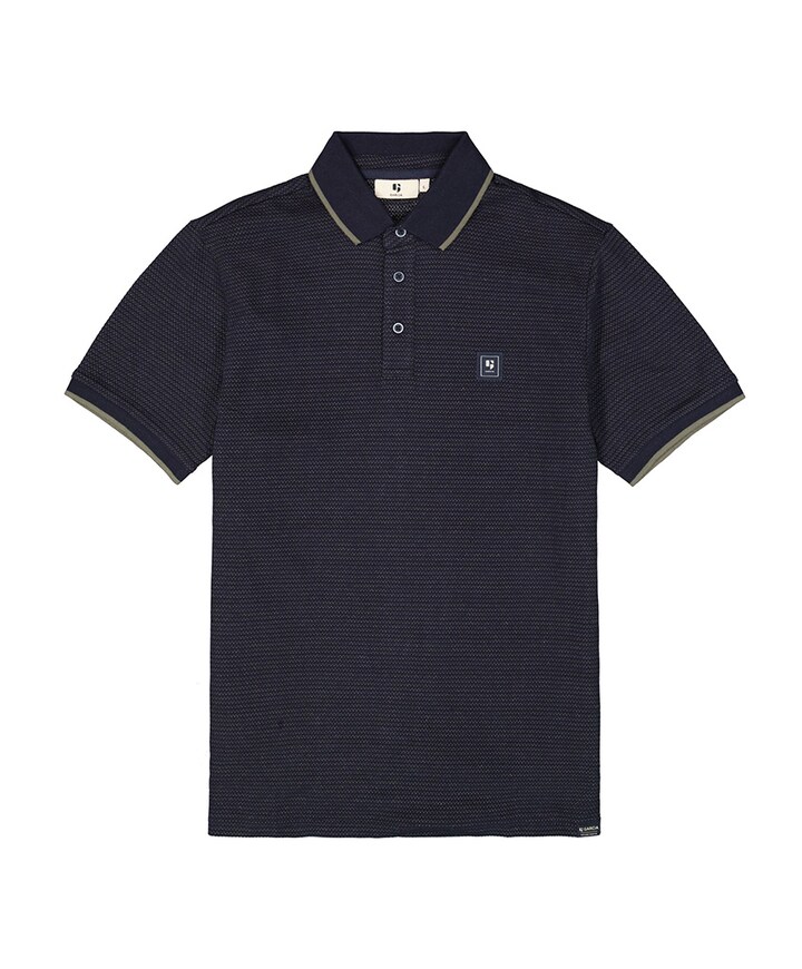Polo blauw