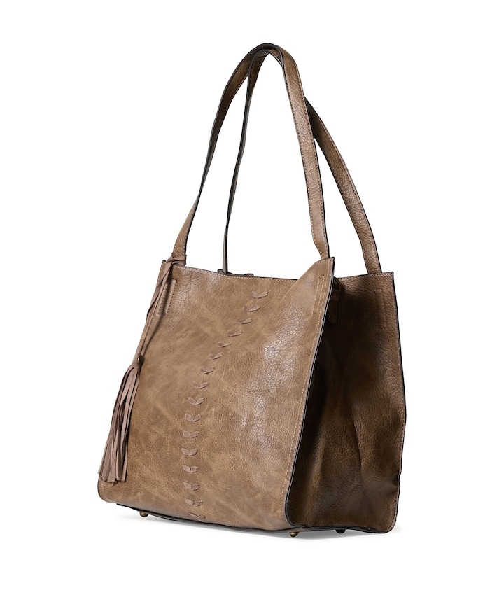 Dames tas beige