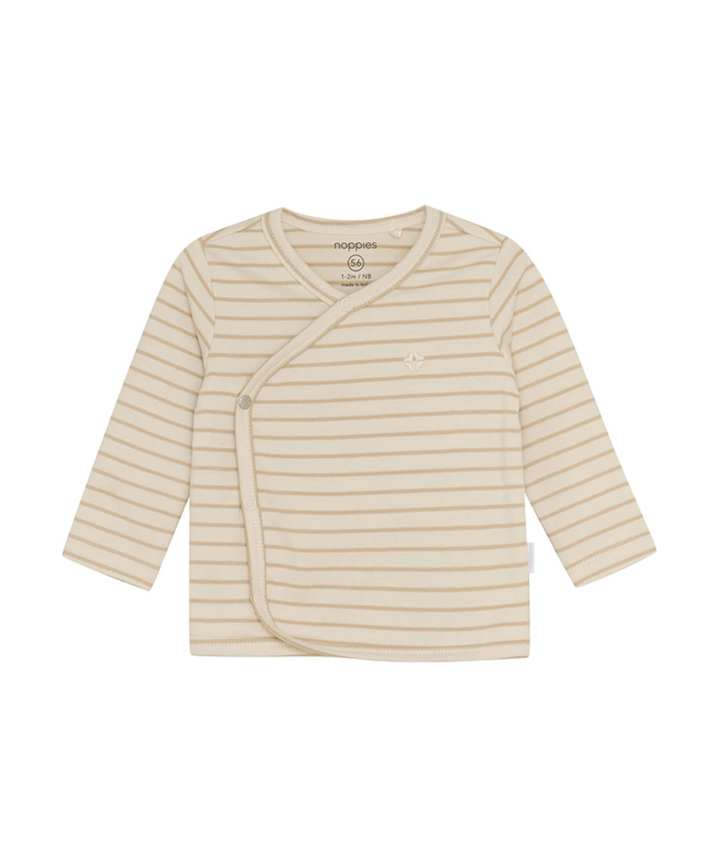 Uniseks longsleeve ecru