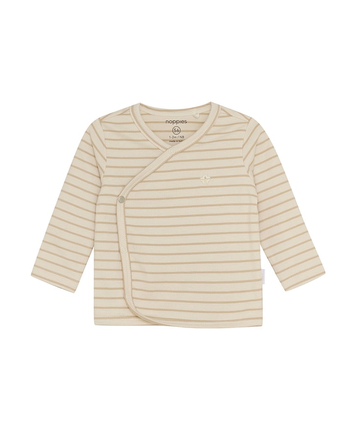 Uniseks longsleeve ecru