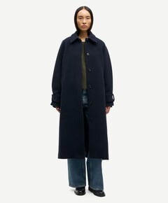 Dames jas blauw