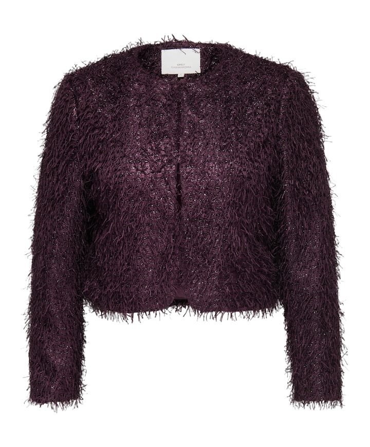 Dames jas bordeaux