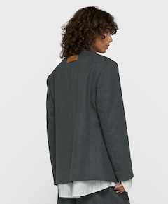 Dames blazer grijs
