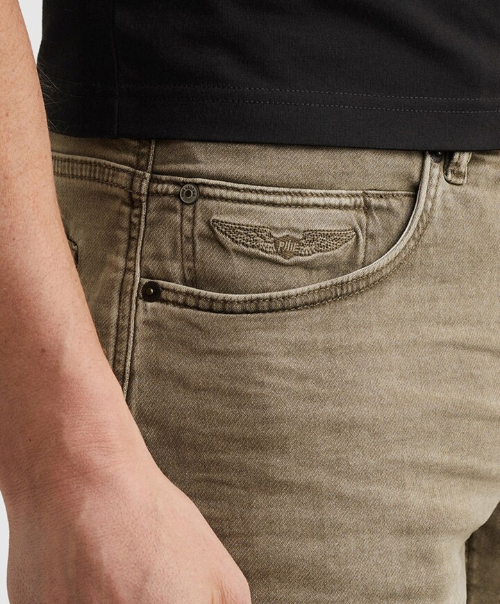 WINGLOAD SHORTS LIGHT WASHED SWEAT heren korte broek bruin