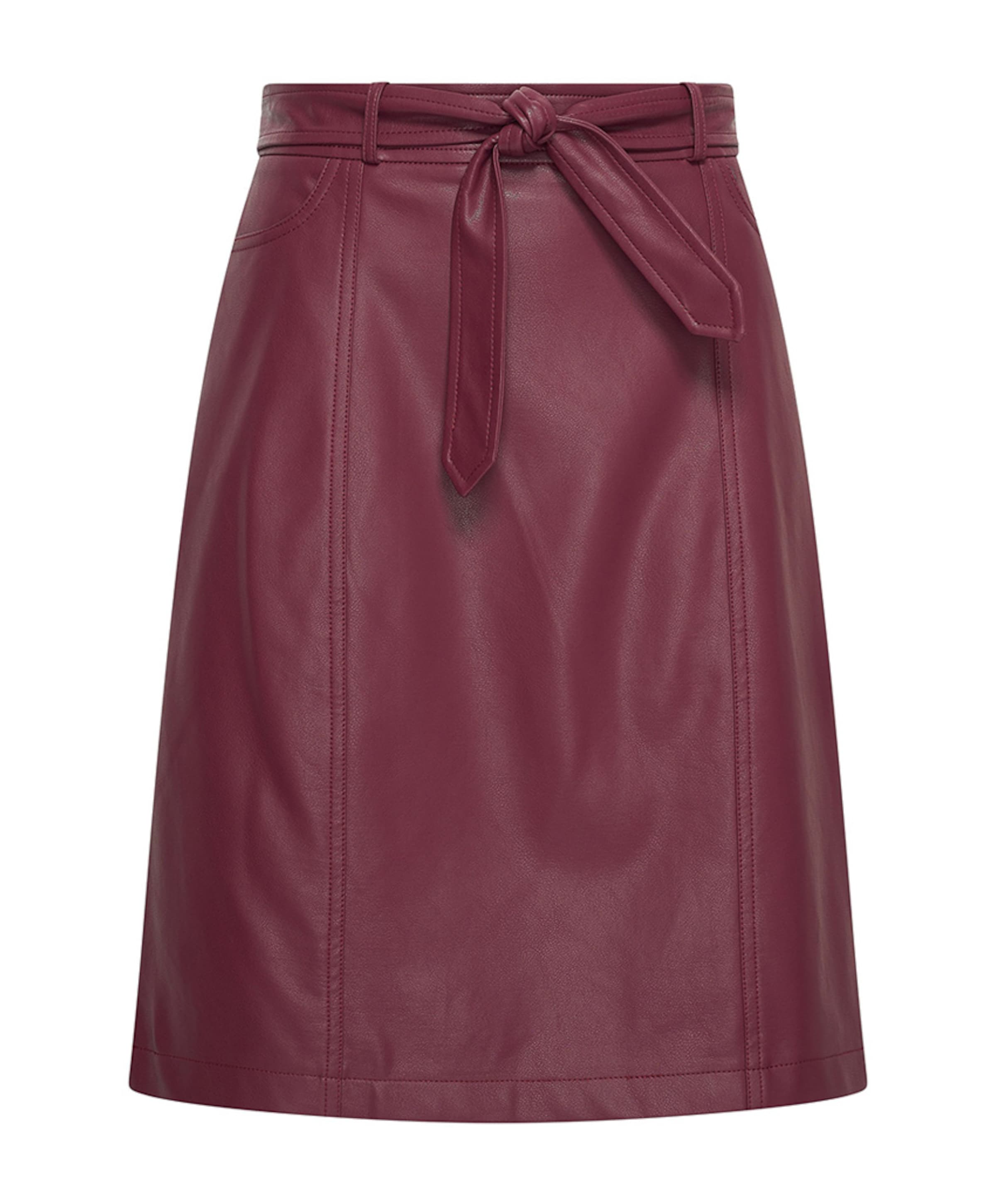 Dames rok bordeaux