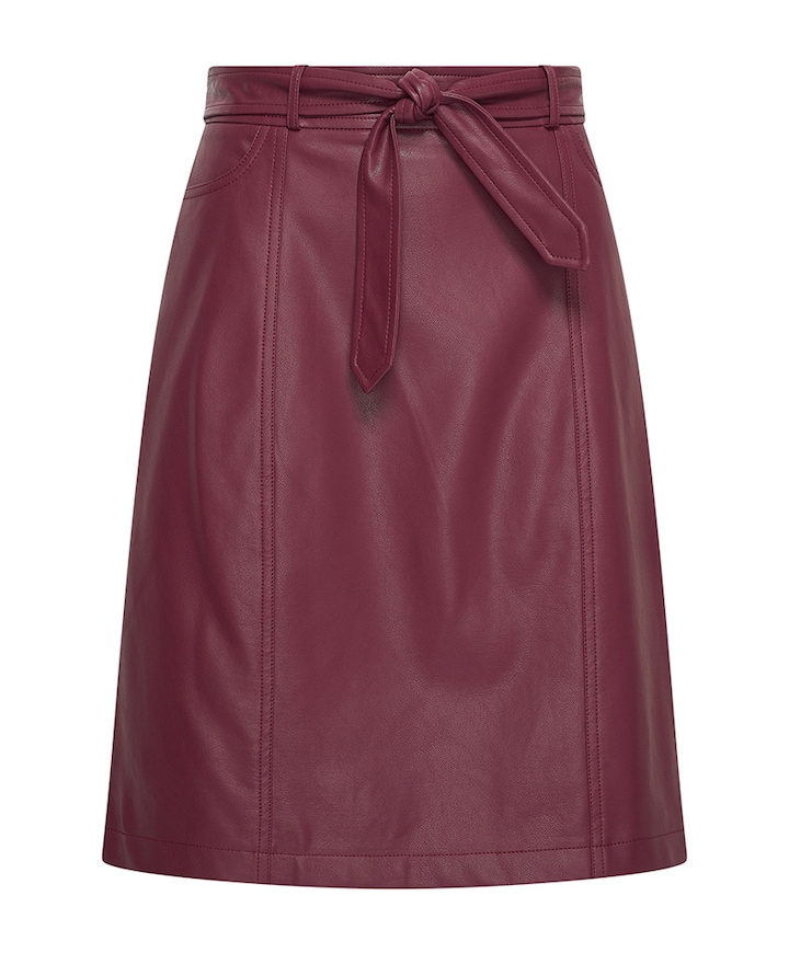 Dames rok bordeaux
