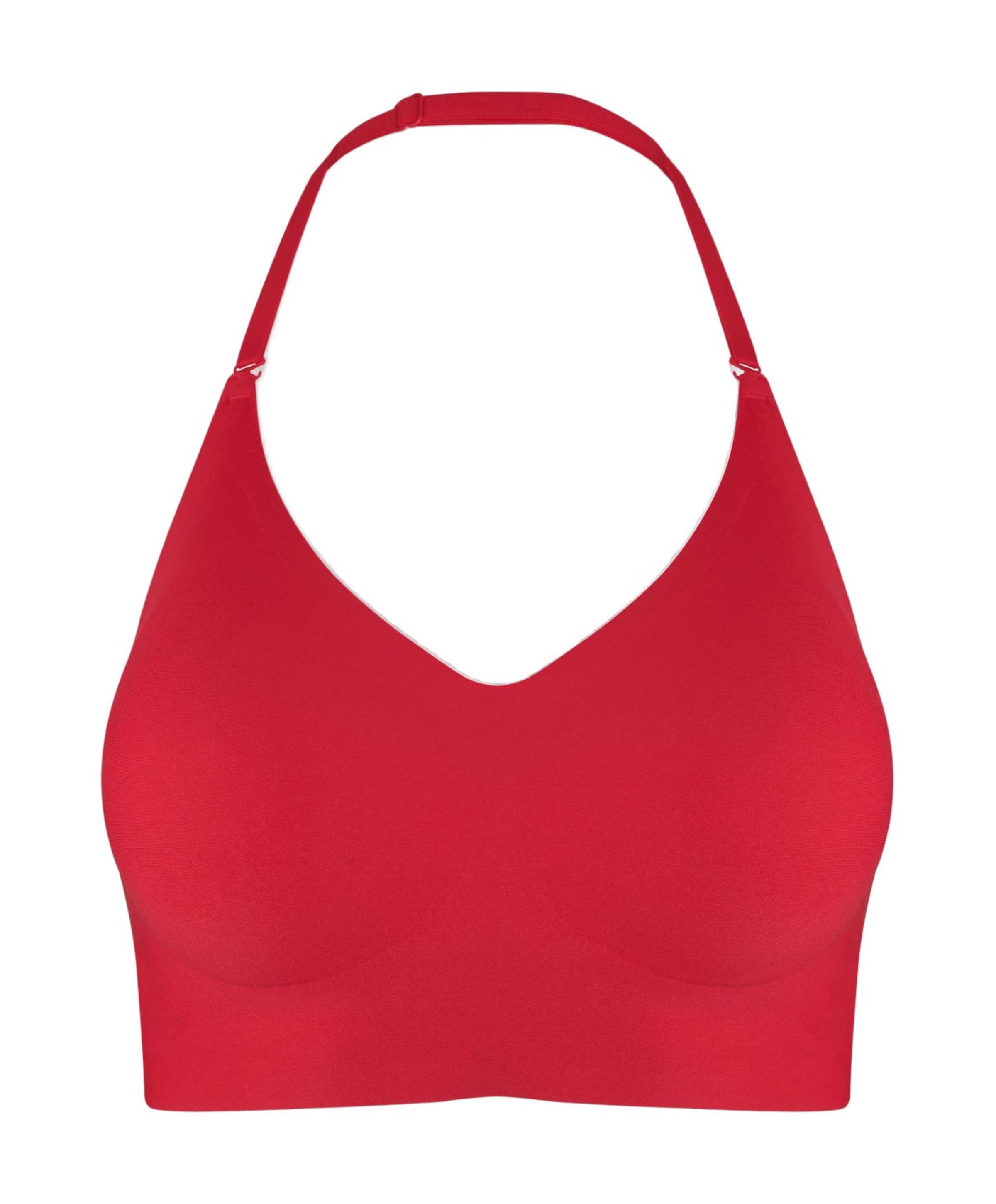 Dames bralette rood