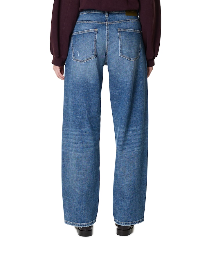 Ornella twisted dames jeans blauw