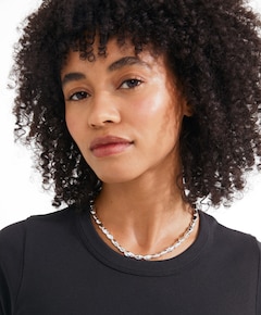 Dames ketting zilver