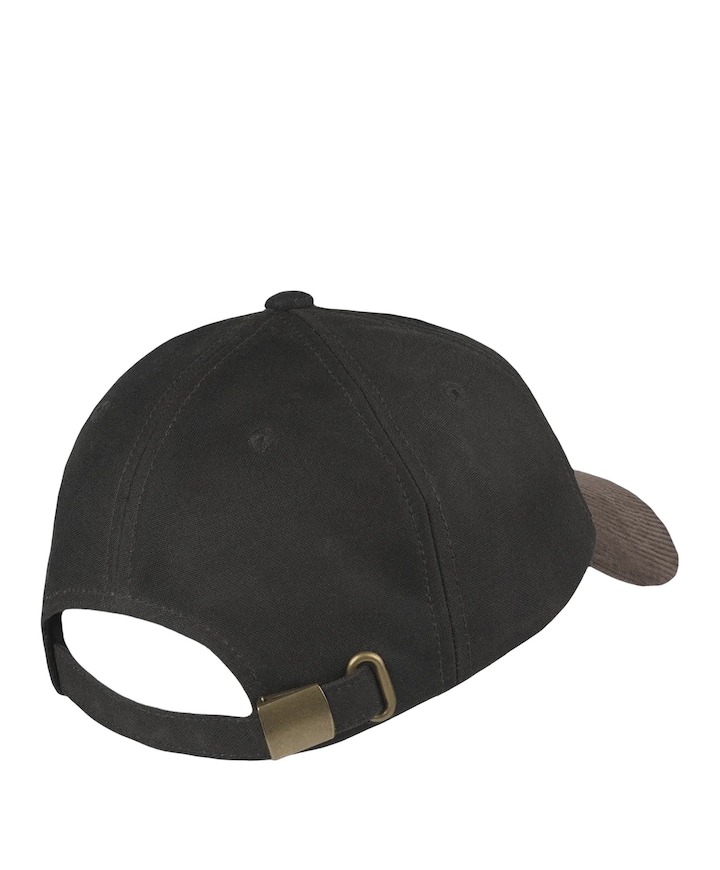 Heren cap zwart