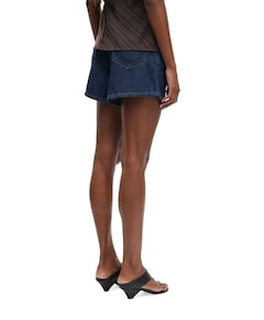SAMAGGIE 16014 dames korte broek blauw