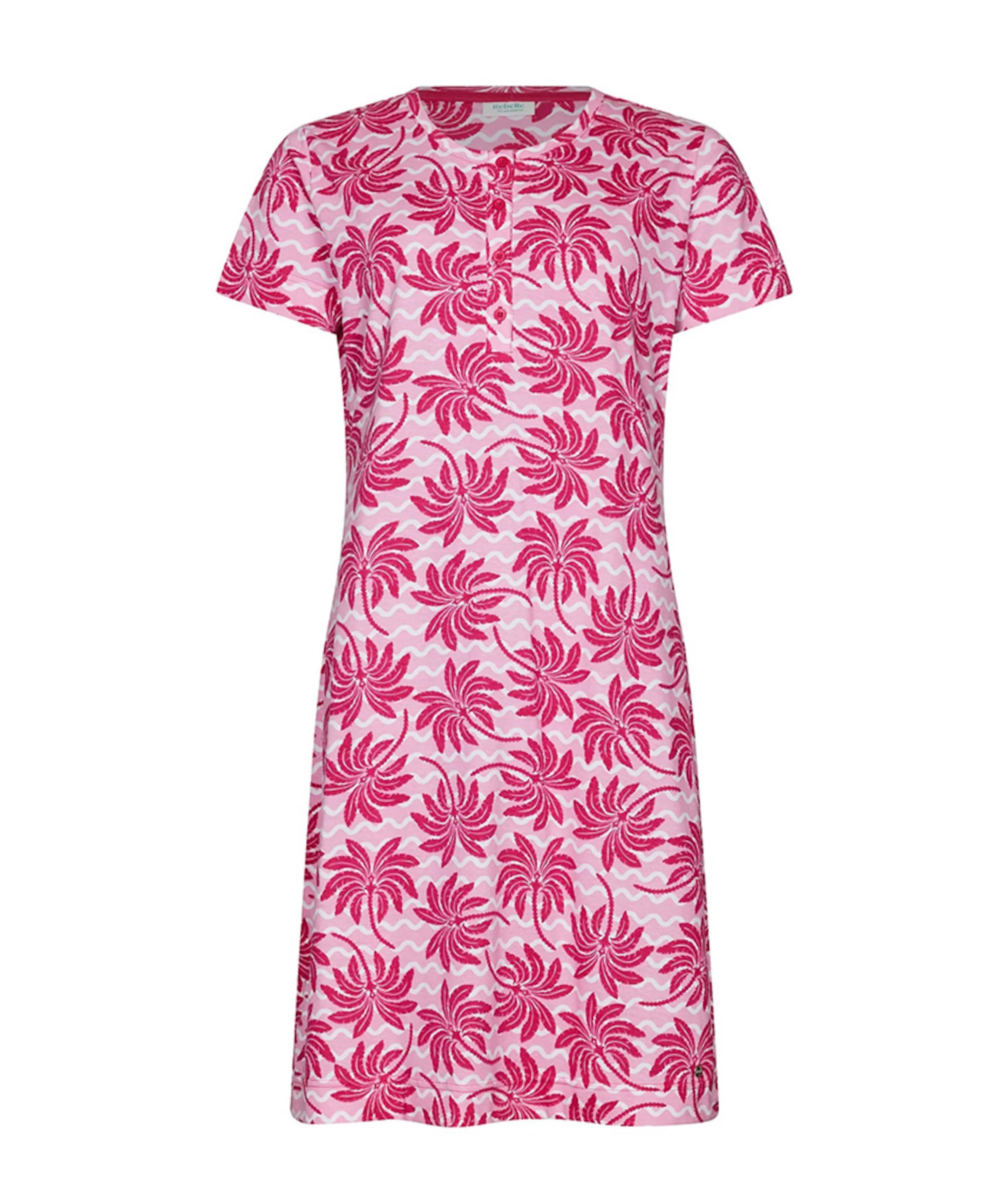 Dames nachthemd roze