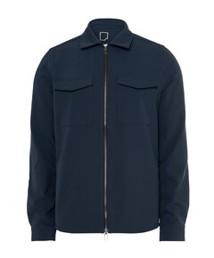 Heren overshirt blauw