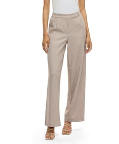 VIVARONE HW WIDE NOOS broek beige