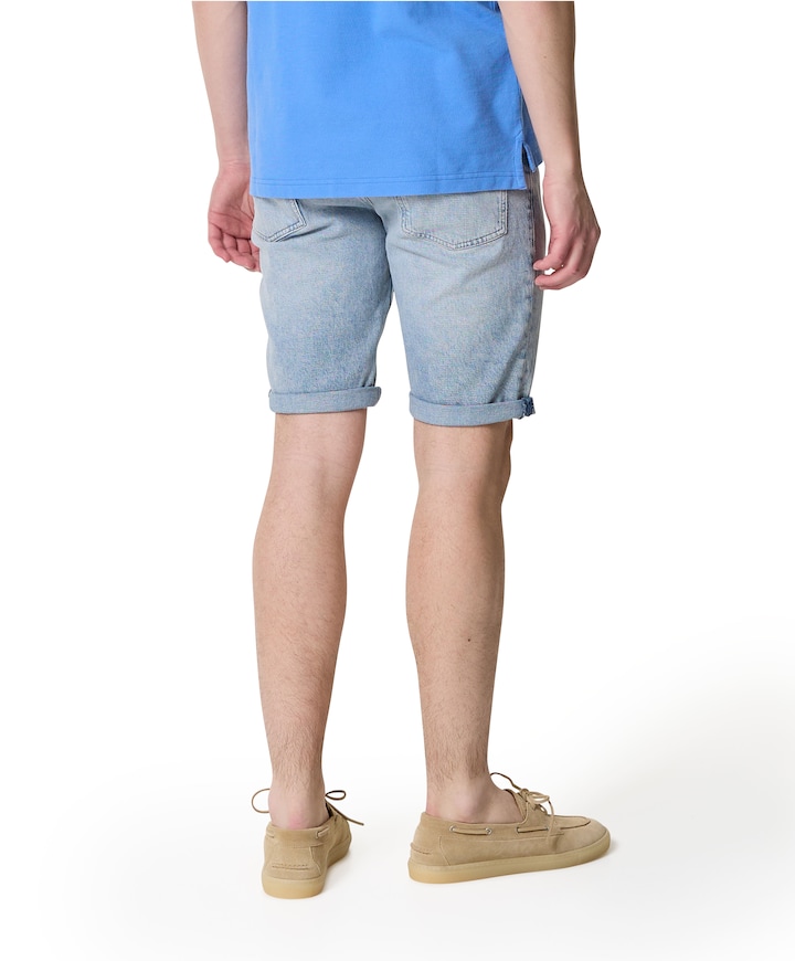 RONNIE SHORT BJ8115 heren korte broek blauw