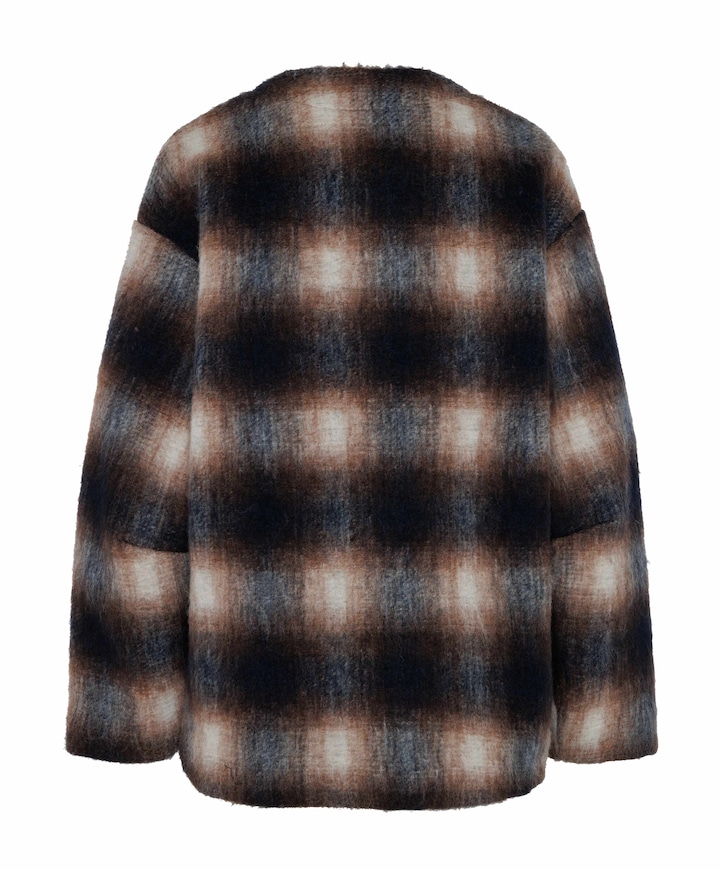 Dames vest bruin