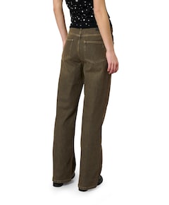 MWLouis 139 High Wide dames jeans bruin