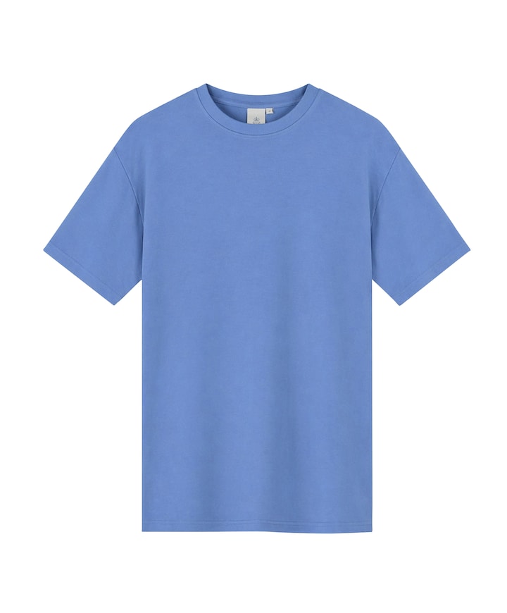 Heren T-shirt blauw
