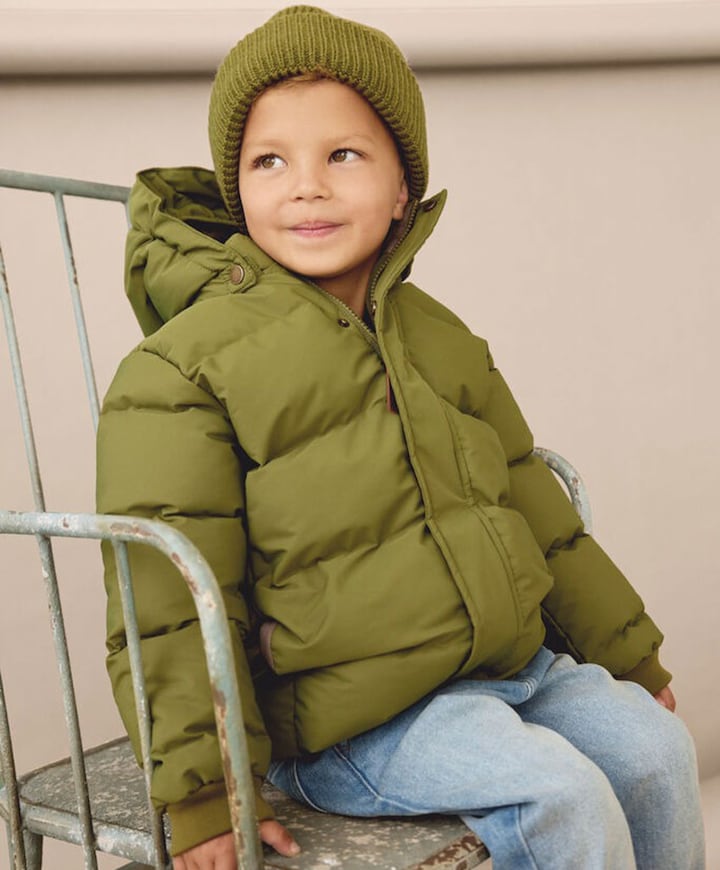 Uniseks jas groen