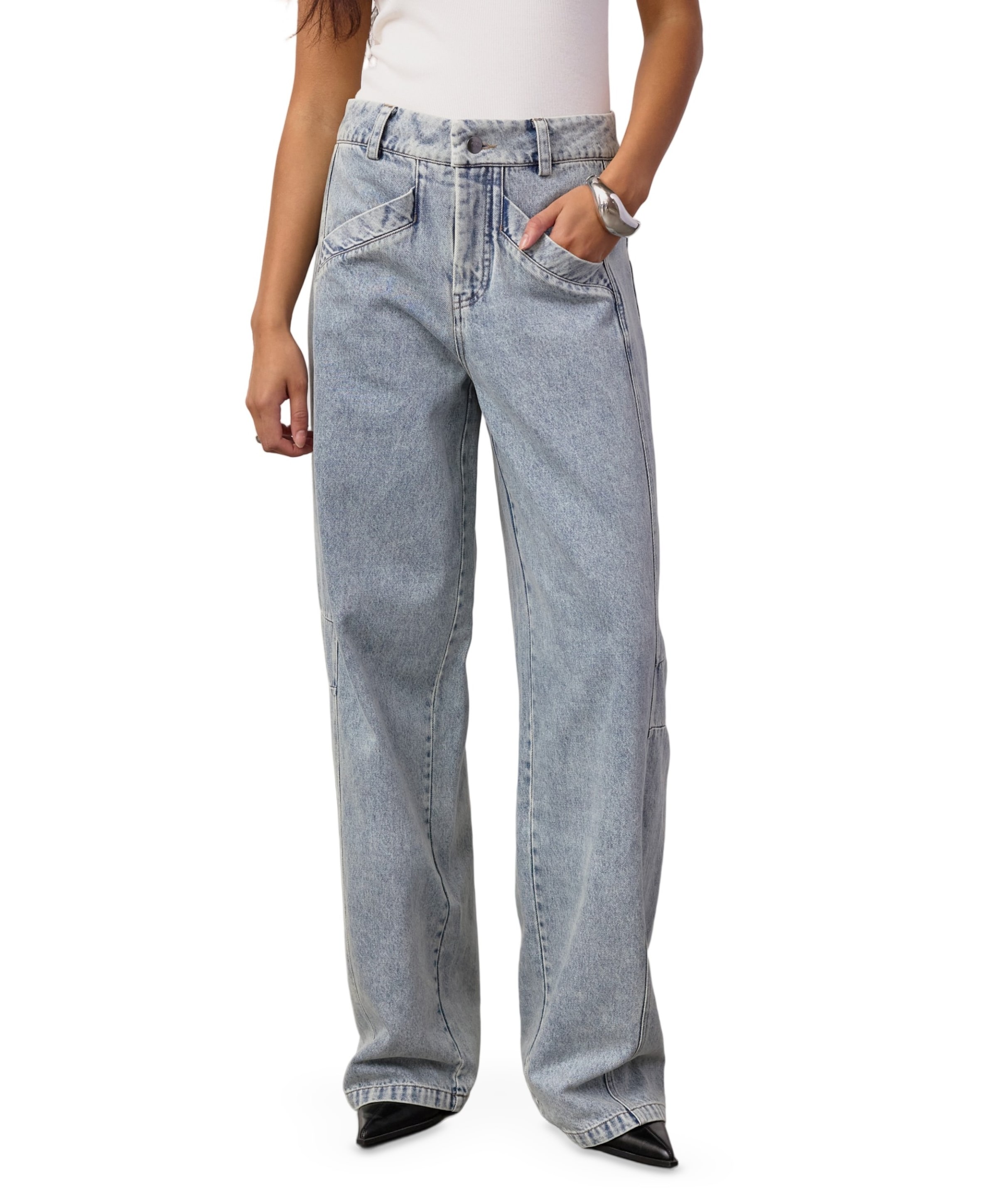 JacksonCC Barrel Jeans dames jeans blauw