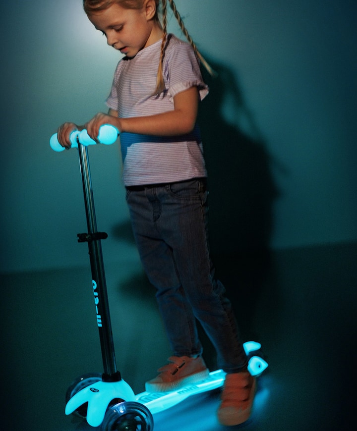 Step led weels blauw