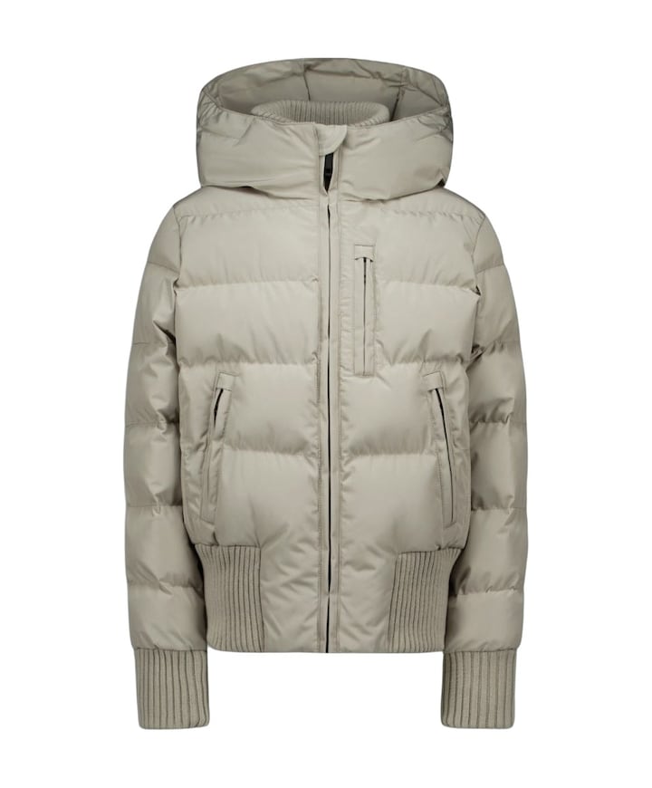 Meisjes jas beige