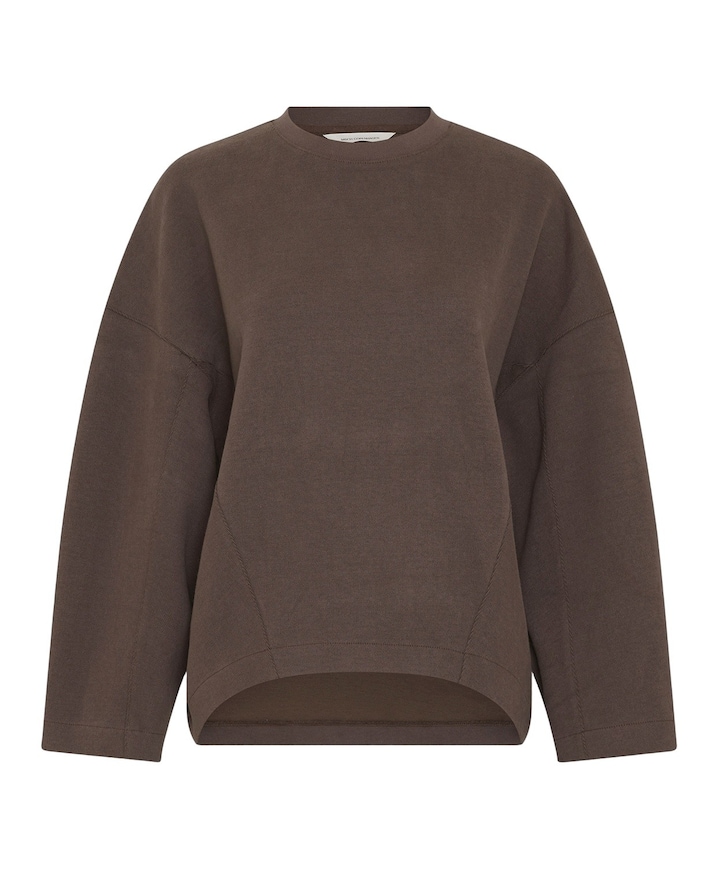 Dames sweater bruin