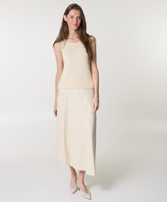 Dames rok beige