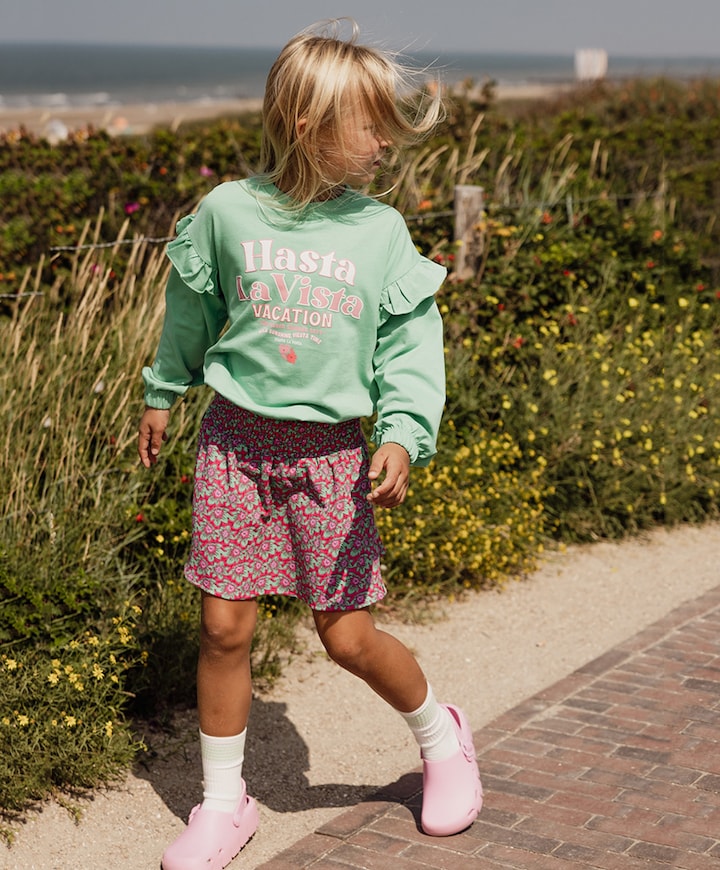 Meisjes rok roze